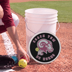 Personalized Baseball Softball Team Logo Comfortable Bucket Seat Cushion with Text and Logo Sports Use Appreciation Gift for Coaches Players