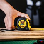 Personalised Best Dad Tape Measure with Name Father's Day Birthday Gift for Dad Grandad 3