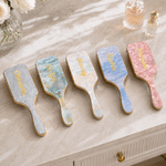 Personalized Minimalist Air Cushion Comb with Name Bathroom Accessory Daily Use Birthday Gift for Girls Women