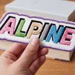 Personalized Multicolor Embroidered Contrasting Letter Design Bookmark Reading Birthday Gift for Book Lovers Bookworms