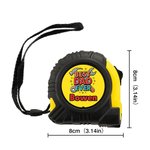 Personalised Best Dad Tape Measure with Name Father's Day Birthday Gift for Dad Grandad 6