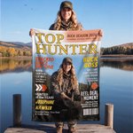 Personalized Top Hunter Magazine Photo Soft Throw Blanket with Name Home Decor Birthday Hunting Season Gift for Man