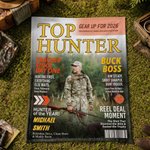 Personalized Top Hunter Magazine Photo Soft Throw Blanket with Name Home Decor Birthday Hunting Season Gift for Man