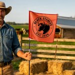 Personalized Logo Weatherproof Portable Farm Livestock Banner Flag with Text Livestock Sorting Horse Ranch Outdoor Activities Gift for Horse Farmers