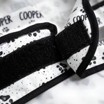 Mantellina impermeabile per cani personalizzata, con simpatica impronta di zampa e nome - Regalo di compleanno per padroni e amanti di animali