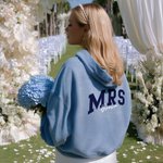 Personalized Mrs Multicolour Soft Sweatshirt Hoodie with Surname Bridal Shower Honeymoon Gift for Bride