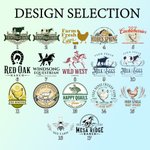 Personalized Logo Weatherproof Portable Farm Livestock Banner Flag with Text Livestock Sorting Horse Ranch Outdoor Activities Gift for Horse Farmers