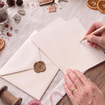 Gepersonaliseerde wenskaart met aquarelfoto: portret voor een nieuw huis, met tekst – cadeau voor een housewarming, jubileum of Kerstmis voor nieuwe huiseigenaren en pasgetrouwden