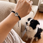 Un amour que seule ta chaleur révèle - Photo thermique personnalisée - Bracelet cadeau d'amour et d'amité