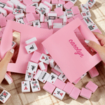Set di 2 mescolatori personalizzati per tessere da mahjong multicolori con nome e impugnatura ergonomica: regalo perfetto per le serate di gioco al Mahjong Club, dedicato agli appassionati di mahjong