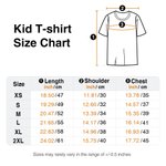 Personalized Cartoon Kid Character Initial 100% Cotton Kid T-shirt with Name Summer Travel Wear Holiday Back to School Gift for Kids