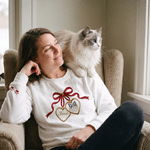 Personalised Bow Knot Pet Photo Embroidery T-shirt Sweatshirt Hoodie with Name Daily Wear Birthday Gift for Pet Owners Lovers