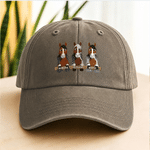 Personalized Cartoon Horse Theme Baseball Cap with Name Daily Wear Birthday Horseback Riding Gift for Horse Lovers Equestrians