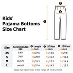 Personalised Multi-Font Name Multicolour Soft Skin-Friendly Pyjama Pants with Initial Daily Wear Christmas Birthday Gift for Family Kids