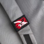 Gepersonaliseerd geborduurd BCD-identificatielabel met zeemeermin-duikvlag en naam – verjaardagscadeau voor liefhebbers van duiken