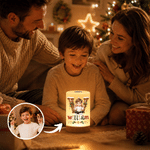 Personalized 3D-Effect Artwork Cartoon Character Dimmable Touch Control LED Night Light with Name Bedroom Decor Christmas Gift for Children