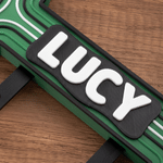 Personalised 3D Printed Bone-Shaped Pet Leash Holder with Name Home Entryway Decor Walk the Dog Birthday Gift for Pet Lovers