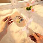 Personalized Birth Flower Butterfly Cartoon Character Photo Hair Brush with Name Anniversary Birthday Gift for Girlfriend Bridesmaid Woman