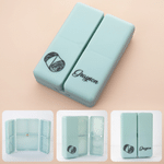 Personalised Small Parts Foldable Knitting Storage Case Portable Compartment  with Name Travel Accessory Gift for Knitting Lovers Crafters