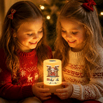 Personalized 3D-Effect Artwork Cartoon Character Dimmable Touch Control LED Night Light with Name Bedroom Decor Christmas Gift for Children