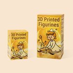 Personalized Y2K Style Cartoon Photo 3D Figurine Ornament with Text Desk Decor Birthday Gift for Friend Family