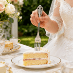 Personalized Retro Stainless Steel Cake Forks Knife Server Cutting Set with Name and Date Wedding Anniversary Gift for Bride Groom
