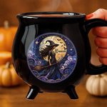 Tazza in ceramica nera personalizzata 