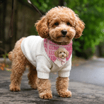 Bandana souple multicolore pour animal de compagnie, personnalisé avec une photo aquarellée et son nom – Cadeau d'anniversaire ou pour une fête, destiné aux propriétaires et aux amoureux des animaux