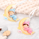 Décoration de Noël personnalisée en acrylique à suspendre « Premier Noël de bébé » avec prénom – Décoration pour sapin de Noël – Cadeau pour les nouveau-nés et les nouveaux parents