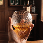 Personalised Golf Ball Whisky Glass with Name and Monogram Home Decor Golf Club Birthday Gift for Men Dads Groomsmen Golf Lovers