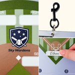 Tablero personalizado y portátil para la alineación de los jugadores de campo de béisbol y sóftbol, con el logotipo y el nombre del equipo; regalo deportivo de cumpleaños para jugadores y entrenadores