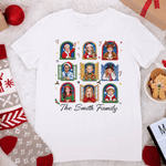 Individuell gestaltete T-Shirts, Sweatshirts und Kapuzenpullis mit Weihnachtsmotiven und Comicfiguren für Kinder und Erwachsene, mit Aufdruck – Alltagskleidung und Weihnachtsgeschenk für Familie und F