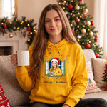 Individuell gestaltete T-Shirts, Sweatshirts und Kapuzenpullis mit Weihnachtsmotiven und Comicfiguren für Kinder und Erwachsene, mit Aufdruck – Alltagskleidung und Weihnachtsgeschenk für Familie und F