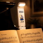Personalised Fantasy Is My Reality Cartoon Character Rechargeable LED Light Clip with Name Birthday Gift for Book Lovers