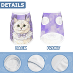 Gilet en coton doux pour animal de compagnie, personnalisé avec un portrait d'animal à l'aquarelle et une photo, avec son nom – Vêtement de tous les jours, cadeau d'anniversaire pour les propriétaires