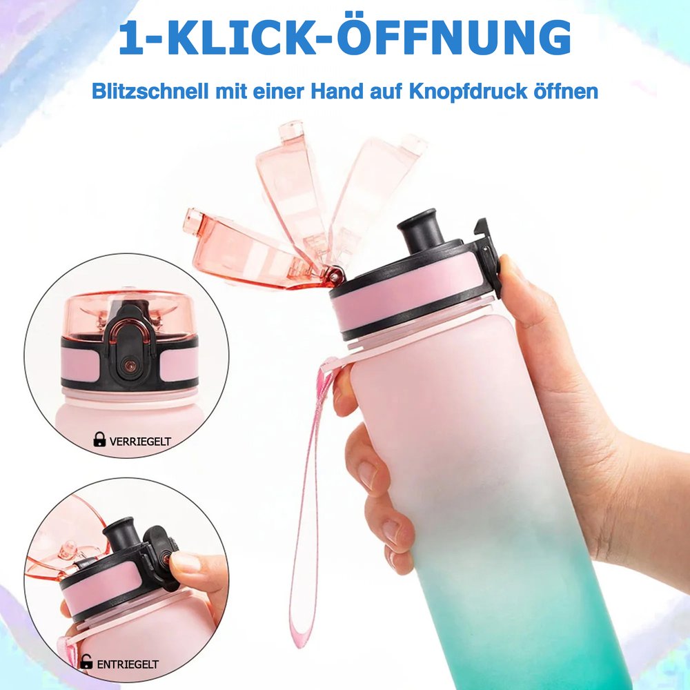 Personalisierte Fußballspieler-Silhouette Trinkflasche mit Name & Nummer | Auslaufsichere Sportflasche | Geburtstag Geschenk für Fußballspieler Kinder 6