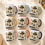 Personalized Class of Graduation Cap 11 oz 15 oz Ceramic Mug with Name and Year Daily Use Graduation Gift for Graduates