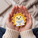 Peluche all'uncinetto personalizzato con motivo 