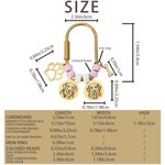 Personalised Cute Paw Print Bone Pet Portrait Beads Keychain Bag Charm with Card and Box Memory Sympathy Gift for Loss of Pet