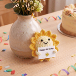 Peluche all'uncinetto personalizzato con motivo 