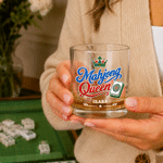 Vaso de whisky «Rock» de 10 oz con diseño personalizado con efecto 3D y temática de la corona del mahjong, con nombre; regalo de cumpleaños o aniversario para los amantes del mahjong y los aficionados
