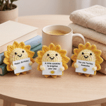 Peluche all'uncinetto personalizzato con motivo 