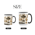 Personalized Class of Graduation Cap 11 oz 15 oz Ceramic Mug with Name and Year Daily Use Graduation Gift for Graduates