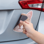Imán magnético personalizado para el coche con una foto de la carita de tu mascota; decoración para el coche; regalo conmemorativo en caso de pérdida de una mascota, ideal para los amantes de las masc