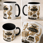 Personalized Class of Graduation Cap 11 oz 15 oz Ceramic Mug with Name and Year Daily Use Graduation Gift for Graduates