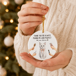 Personalised Cute Cartoon Pet Groomer Ceramic Ornament with Text Home Decor Christmas Birthday Gift for Pet Groomer Lover