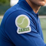 Personalized Multicolor Embroidery Football Softball Soccer Name Patch Clothing Decoration Team Game Day Gift for Athletes Sports Lovers