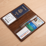 Portadocumenti personalizzato in pelle PU con motivo floreale del mese di nascita, porta targa e porta documenti con nome, ideale per l'uso quotidiano, come regalo di compleanno o per l'acquisto di un