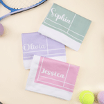 Personalised 3 Tennis Balls Sports Towel Tumbler Gift Set with Name Birthday Party Favors Match Day Club Gift for Tennis Lovers