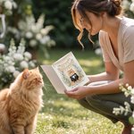Personalized Congratulations to My Pawrents Watercolor Pet Photo Wedding Greeting Card with Text and Year Wedding Party Gift for Newlyweds Pet Owners